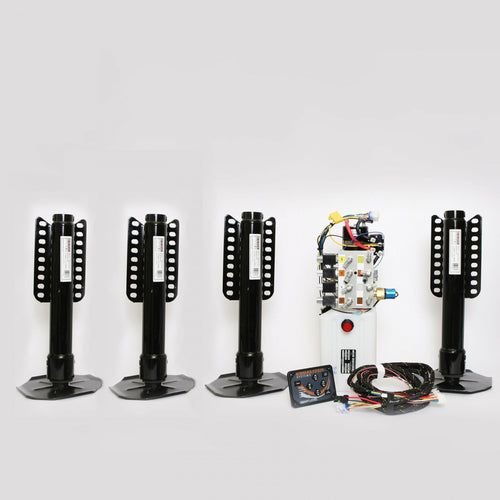 Class A EQ Smart-Level 4 Point Hydraulic Leveling System (Diesel)