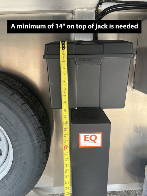 Solar Panel Kit for AJ Hydraulic Trailer Jacks - view 2