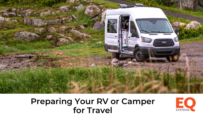 preparing rv for travel