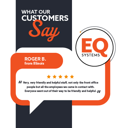 Get A Quote. Here at EQ Systems, we understand that each customer has unique requirements and preferences. Therefore, our commitment lies in delivering a tailored solution that precisely aligns with your needs. Our dedicated team stands ready to support you throughout the entire process.